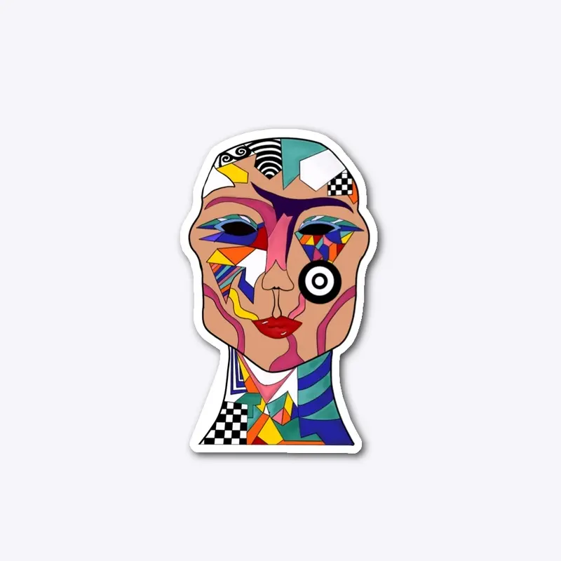 Colored face 